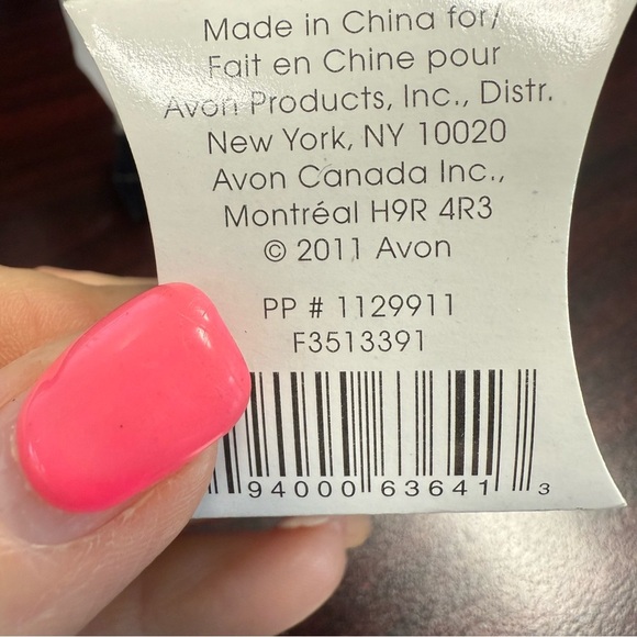 Avon Sterling Silver Ring with Blue Mystique topaz Gemstone size 9 NIB. Vintage - Picture 2 of 7